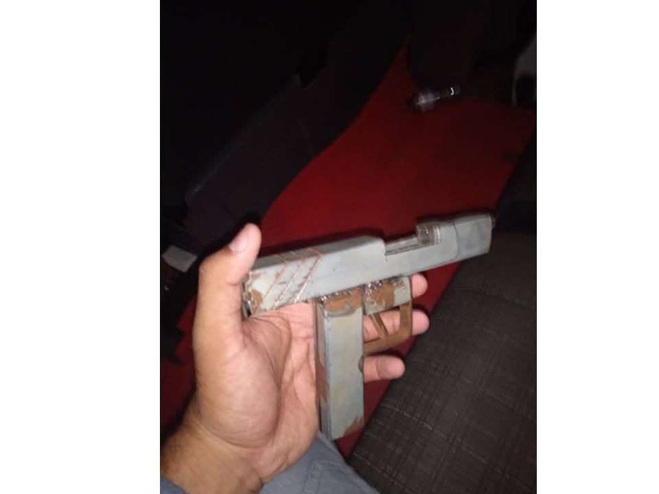 Simulacro usado para manter motorista refém