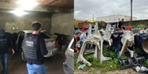 Polícia Civil desmontou desmanche de veículos