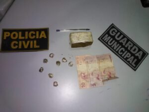 Droga apreendida pela Polícia Civil
