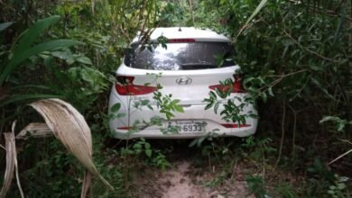 Polícia Rodoviária recupera em mata fechada veículo roubado na BR-135 no MA