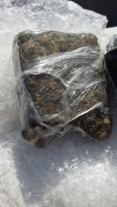Maconha apreendida pela PRF