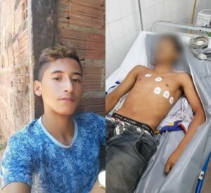 Douglas Rian Araújo foi morto com tiros no peito esquerdo. Vítima tinha passagens na polícia (foto reprodução)