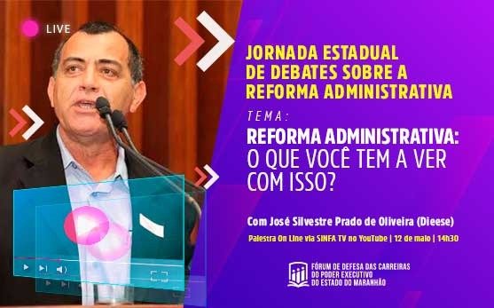 Fórum de Defesa das Carreiras do Poder Executivo realizará LIVE para debater a Reforma Administrativa
