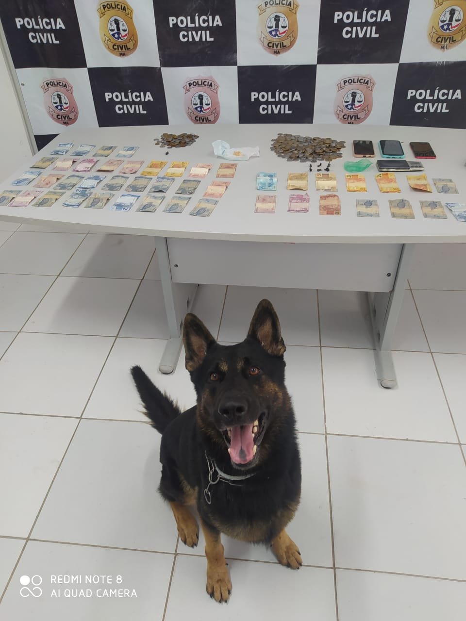 Senarc no combate ao trafico de drogas em São Luís (Foto/ PCMA)