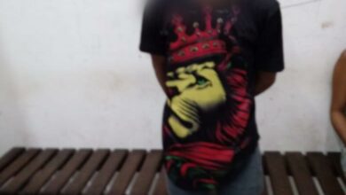 Suspeito de participar de roubo a loja Americanas (foto/divulgação)