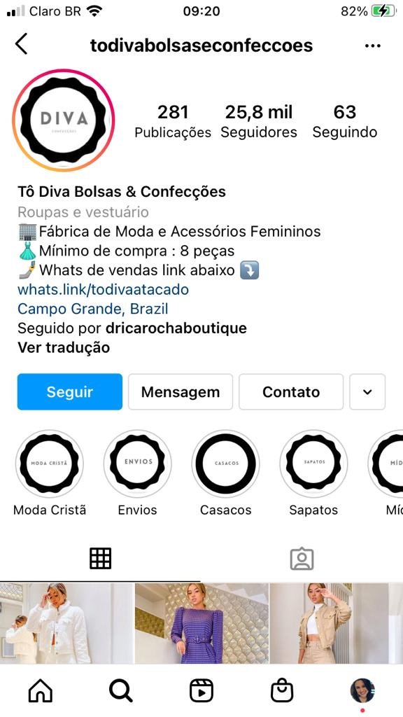 Tô Diva Bolsas e Confecções é FALSA e dá GOLPE