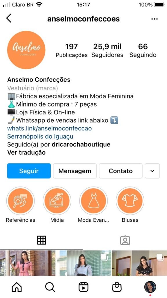 Golpistas voltam a atacar na “internet” com nome de Anselmo Confecções