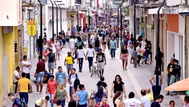Rua Grande é a principal avenida do comércio popular em São Luís — Foto: Divulgação/Prefeitura de São Luís