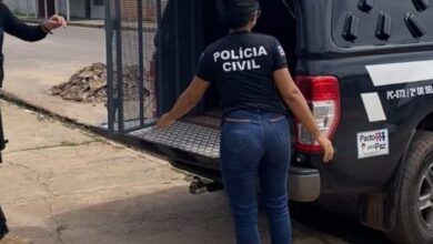 Polícia Civil prendeu acusado de tentar matar cunhada (Reprodução)